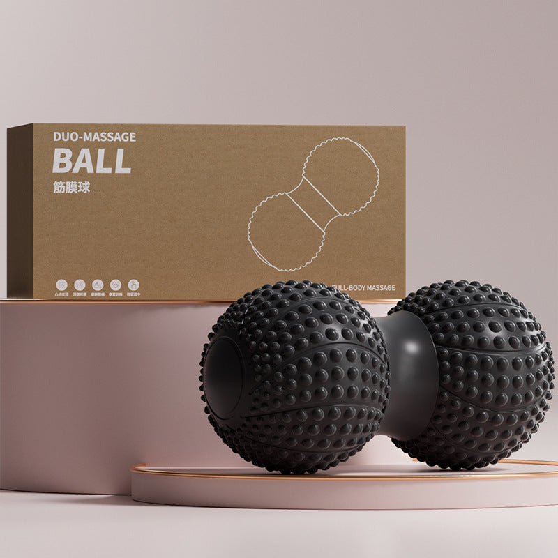 Double Peanut Massage Ball for Muscle Relief