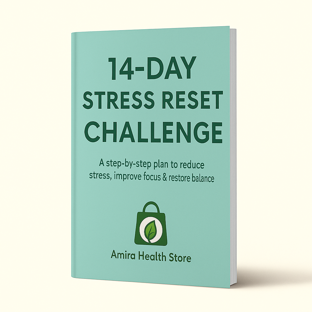 14-Day Stress Reset Challenge (Digital Mini-Course PDF)