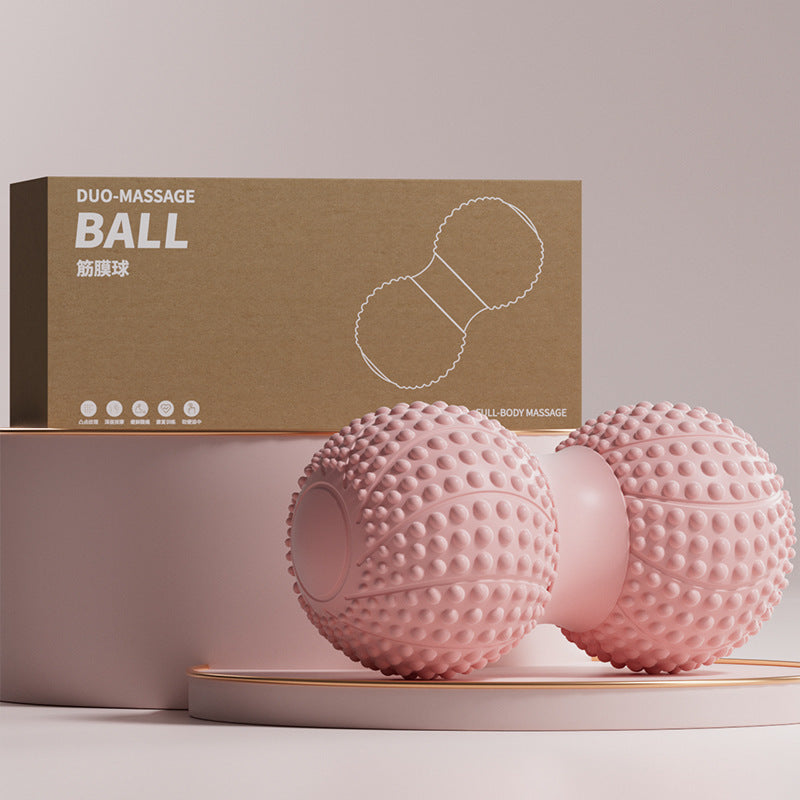 Double Peanut Massage Ball for Muscle Relief