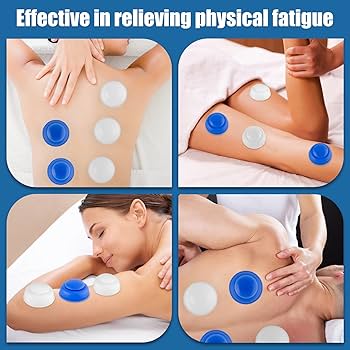 Silicone Cupping Therapy Set — Natural Pain & Tension Relief for Body & Mind