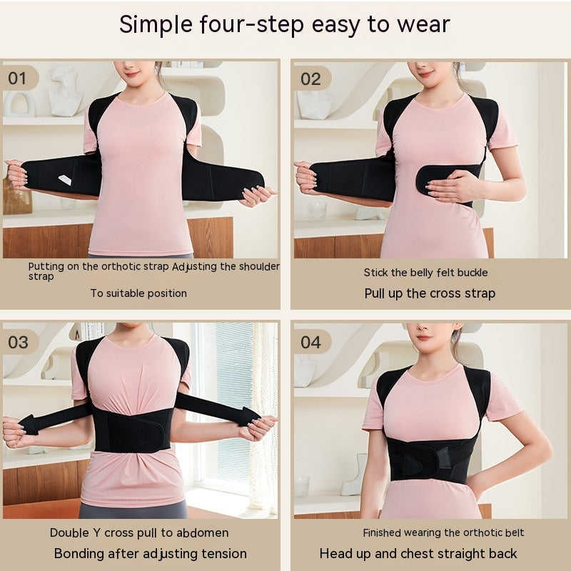 Better Posture, Better You – Supportive Back Brace